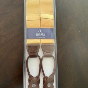 Brooks Brothers Yellow Suspenders
